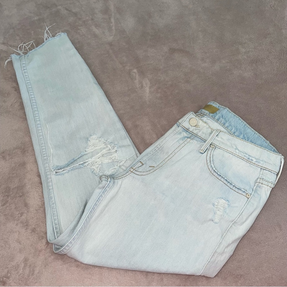 Mother the dropout fray distressed Jean size 26/L26 - Picture 4 of 13